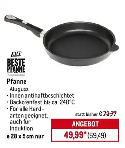 METRO BESTE PFANNE Pfanne Angebot