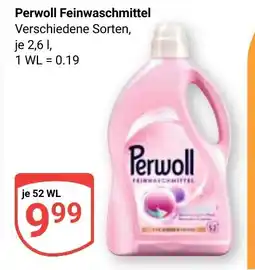 Globus Perwoll Feinwaschmittel Angebot