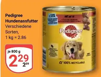 Globus Pedigree Hundenassfutter Angebot