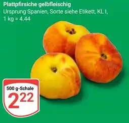 Globus Plattpfirsiche gelbfleischig Angebot