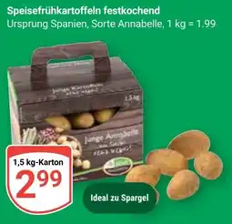 Globus Speisefrühkartoffeln festkochend Angebot