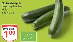 Globus Bio Zucchini Angebot
