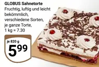 Globus GLOBUS Sahnetorte Angebot