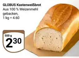Globus GLOBUS Kastenweiẞbrot Angebot