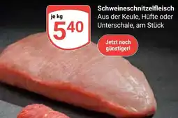 Globus Schweineschnitzelfleisch Angebot