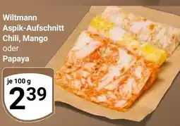 Globus Wiltmann Aspik-Aufschnitt Chili, Mango oder Papaya Angebot