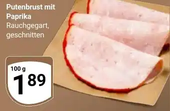 Globus Putenbrust mit Paprika Angebot