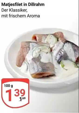 Globus Matjesfilet in Dillrahm Angebot