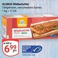 Globus GLOBUS Wildlachsfilet Angebot