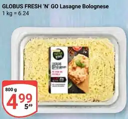 Globus GLOBUS FRESH 'N' GO Lasagne Bolognese Angebot