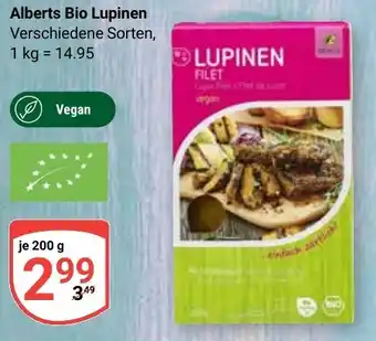 Globus Alberts Bio Lupinen Angebot
