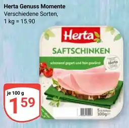 Globus Herta Genuss Momente Angebot