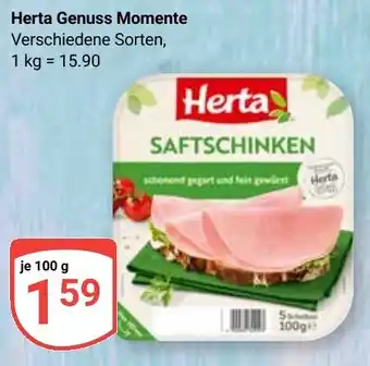 Globus Herta Genuss Momente Angebot