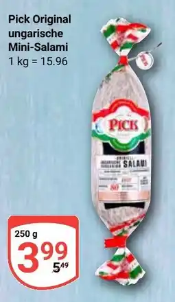 Globus Pick Original ungarische Mini-Salami Angebot