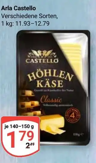 Globus Arla Castello Angebot