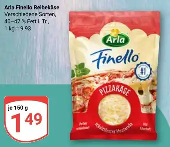 Globus Arla Finello Reibekäse Angebot