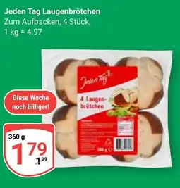 Globus Jeden Tag Laugenbrötchen Angebot