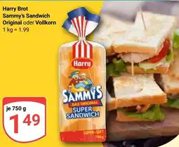 Globus Harry Brot Sammy's Sandwich Angebot
