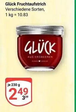 Globus Glück Fruchtaufstrich Angebot