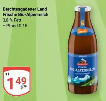 Globus Berchtesgadener Land Frische Bio-Alpenmilch Angebot