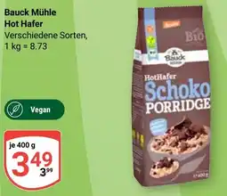 Globus Bauck Mühle Hot Hafer Angebot