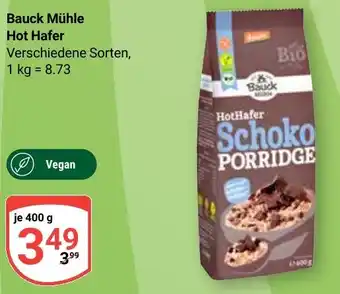 Globus Bauck Mühle Hot Hafer Angebot