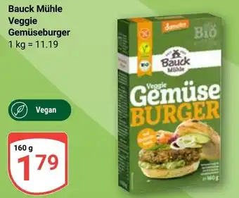 Globus Bauck Mühle Veggie Gemüseburger Angebot