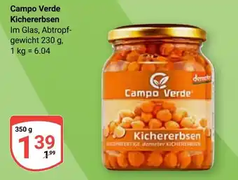 Globus Campo Verde Kichererbsen Angebot