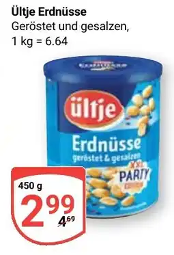 Globus Ültje Erdnüsse Angebot