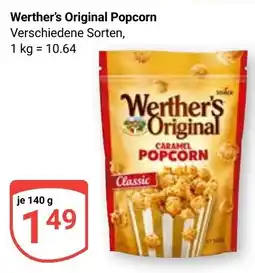Globus Werther's Original Popcorn Angebot