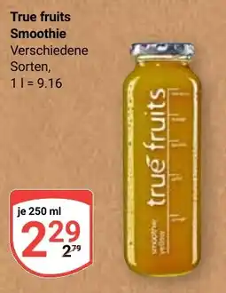Globus True fruits Smoothie Angebot
