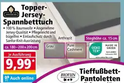 Norma Topper Jersey- Spannbetttuch Angebot