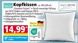 Norma Kopfkissen Angebot