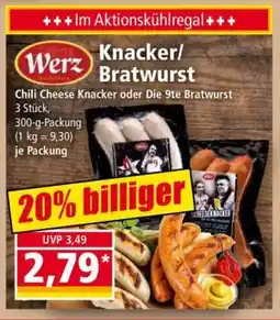 Norma Knacker/Bratwurst Angebot