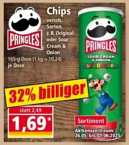 Norma PRINGLES Chips Angebot