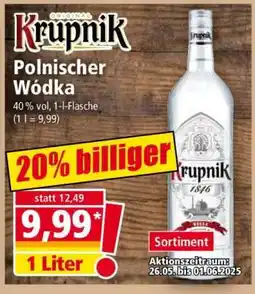 Norma Krupnik Polnischer Wódka Angebot