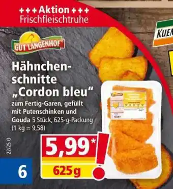 Norma Hähnchenschnitte „Cordon bleu“ Angebot