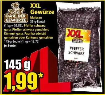 Norma XXL Gewürze Angebot
