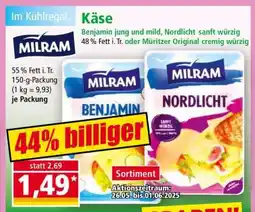 Norma Käse Angebot