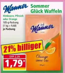 Norma Sommer Glück Waffeln Angebot