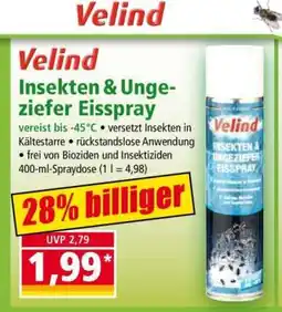 Norma Velind Insekten & Ungeziefer Eisspray Angebot