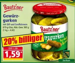 Norma Gewürzgurken Angebot