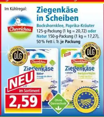 Norma Ziegenkäse in Scheiben Angebot