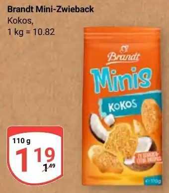 Globus Brandt Mini-Zwieback Angebot