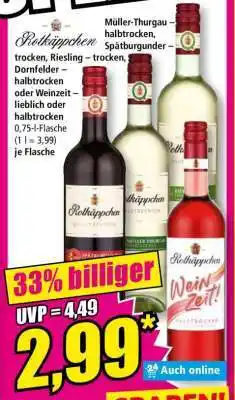 Norma Rotkäppchen Angebot