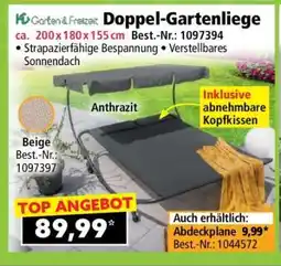 Norma Doppel-Gartenliege Angebot