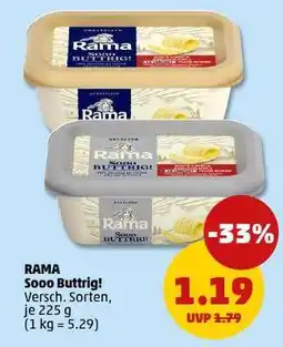 PENNY Rama Sooo Buttrig Angebot