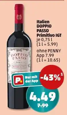 PENNY Doppio Passo Primitivo IGT Angebot