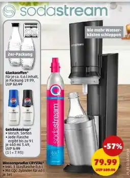 PENNY Wassersprudler CRYSTAL Angebot