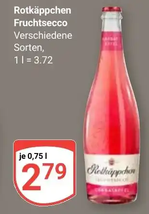 Globus Rotkäppchen Fruchtsecco Angebot